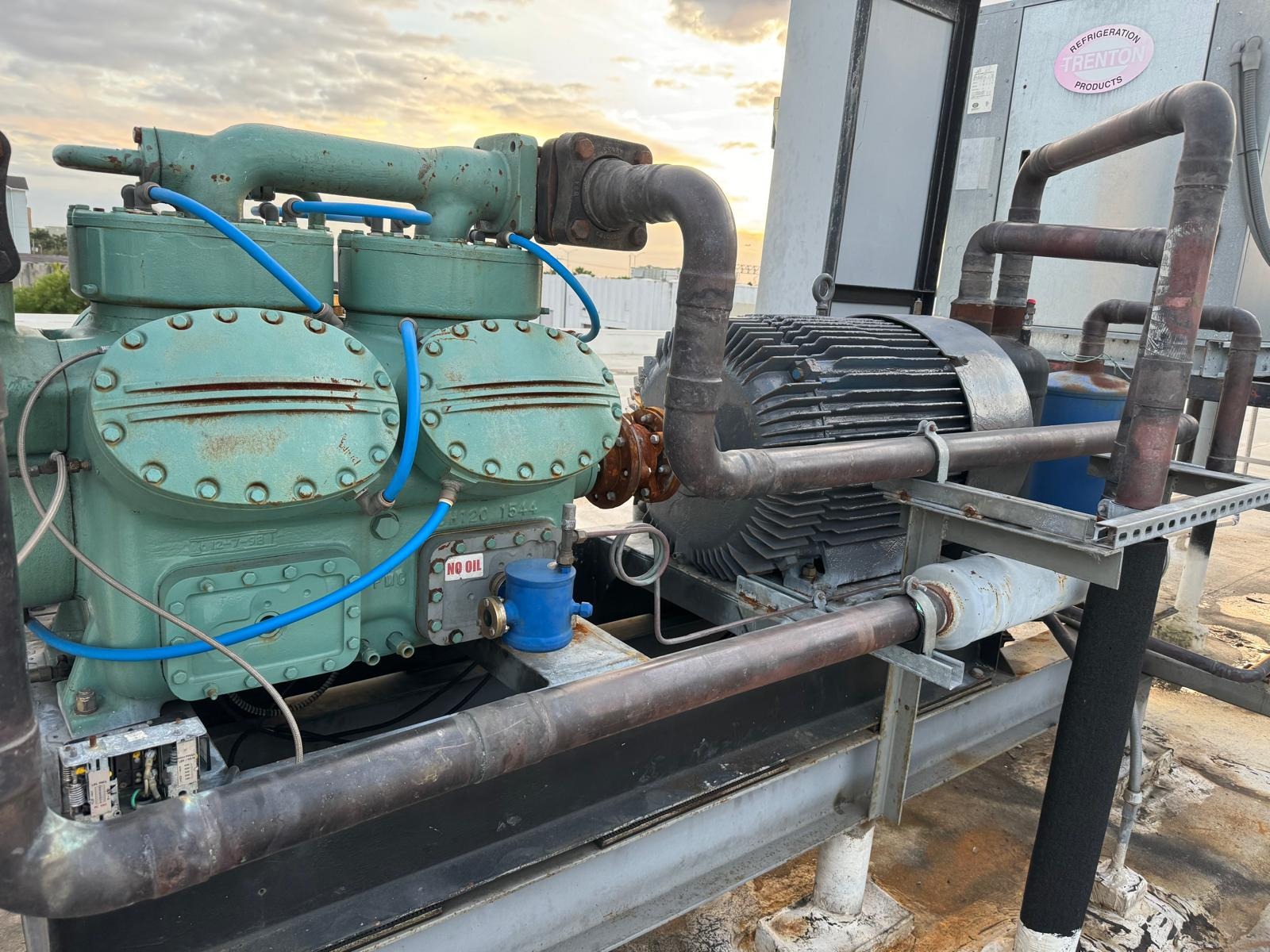 Commercial and industrial mechanical refrigeration equipment serviced by 4 Seasons